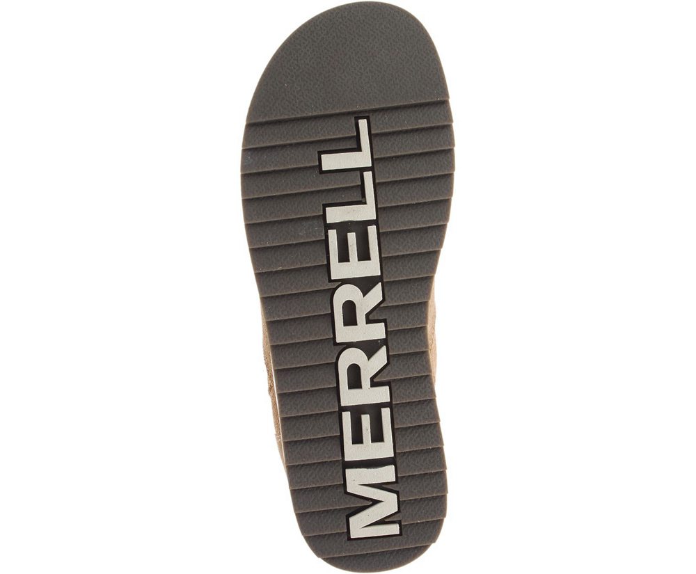 Merrell Støvler Dame - Juno Bluff Polar Waterproof - Brune - TGJ715342